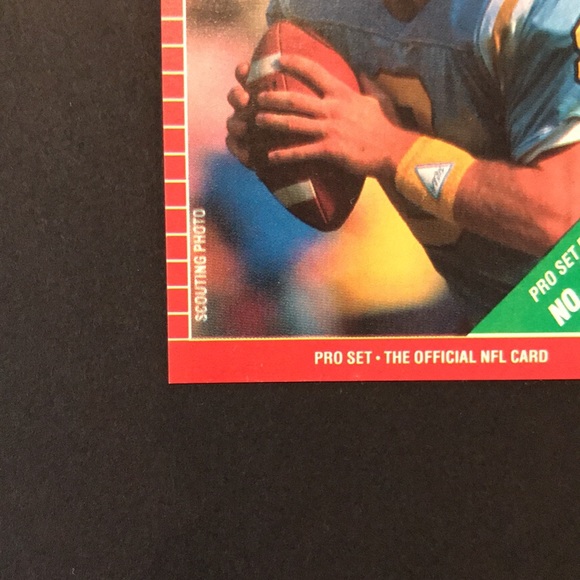 1989 Pro Set Troy Aikman rookie card - Picture 7 of 8